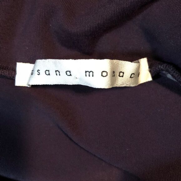 Susana Monaco purple dress with cowl neck - Picture 3 of 11